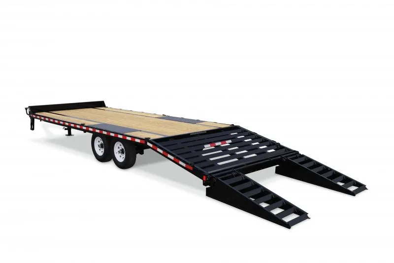 2026 Sure-Trac 8.5X20+5 HD-LP-BEAVERTAIL DECKOVER 17.6K Equipment Trailer