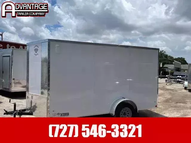 2026 Diamond Cargo 6X12SA ATC Cargo / Enclosed Trailer WITH 6'6" INTERIOR
