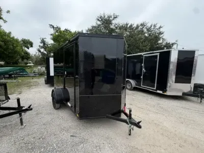 2027 Diamond Cargo 6x10 SA BLACK OUT PACKAGE