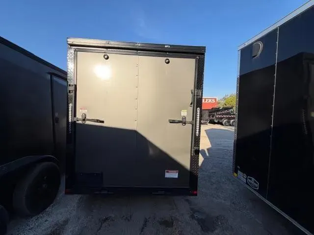 2026 Quality Cargo 6X12 BLACK OUT PACKAGE