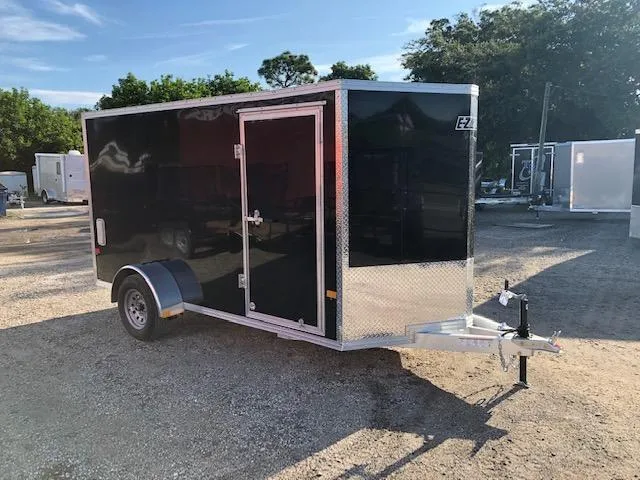 2026 E-Z Hauler Aluminum 6 x 12 Enclosed Cargo Trailer