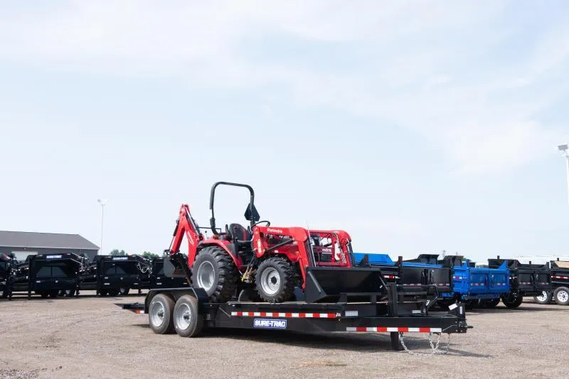 2026 Sure-Trac 7X16+4 TILT BED TA 14K Equipment Trailer