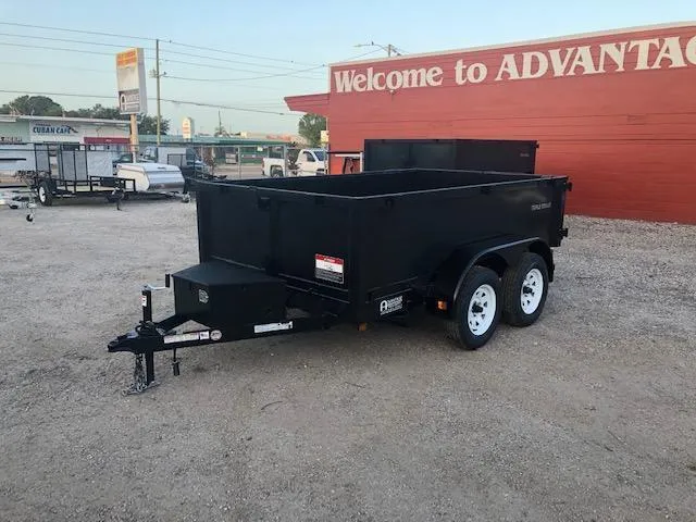 2026 Triple Crown Trailers 6 X 10 Lowrider Style Dump Trailer