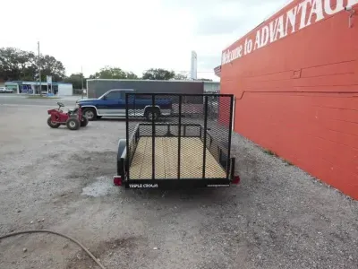 2027 Triple Crown Trailers Open 5 X 10 SA Utility Trailer