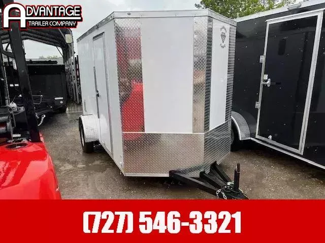 2026 Diamond Cargo 6X12SA LS Cargo / Enclosed Trailer NOW WITH POLYCORE