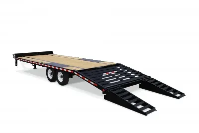2026 Sure-Trac 8.5X20+5 HD-LP-BEAVERTAIL DECKOVER 17.6K Equipment Trailer