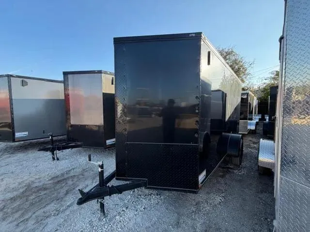 2026 Quality Cargo 6X12 BLACK OUT