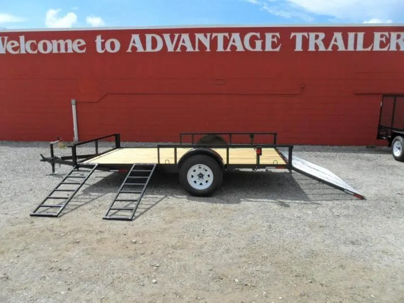2026 Triple Crown Trailers 7 X 12 single axle ATV Trailer