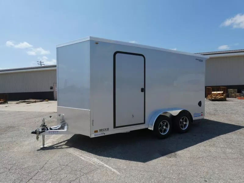 New Legend Thunder 7.5' x 16' Aluminum Enclosed Cargo Trailer for Sale - TRANSLUCENT ROOF - Flexible Financing Options & Low Monthly Payments 