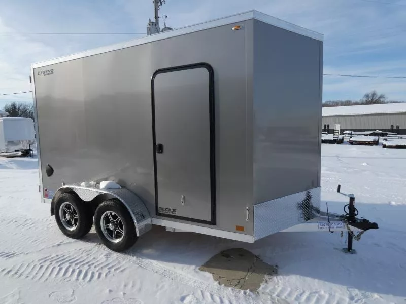 New Legend Thunder 7' x 14' Aluminum Enclosed Cargo Trailer for Sale - Flexible Financing Options & Low Monthly Payments