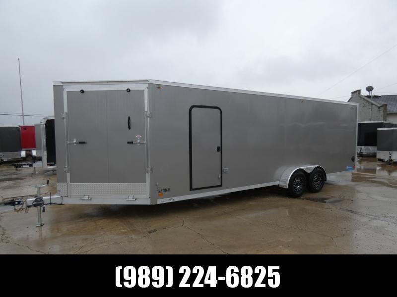 New Legend Thunder Snow 7 x 29' Aluminum Enclosed Snowmobile Trailer