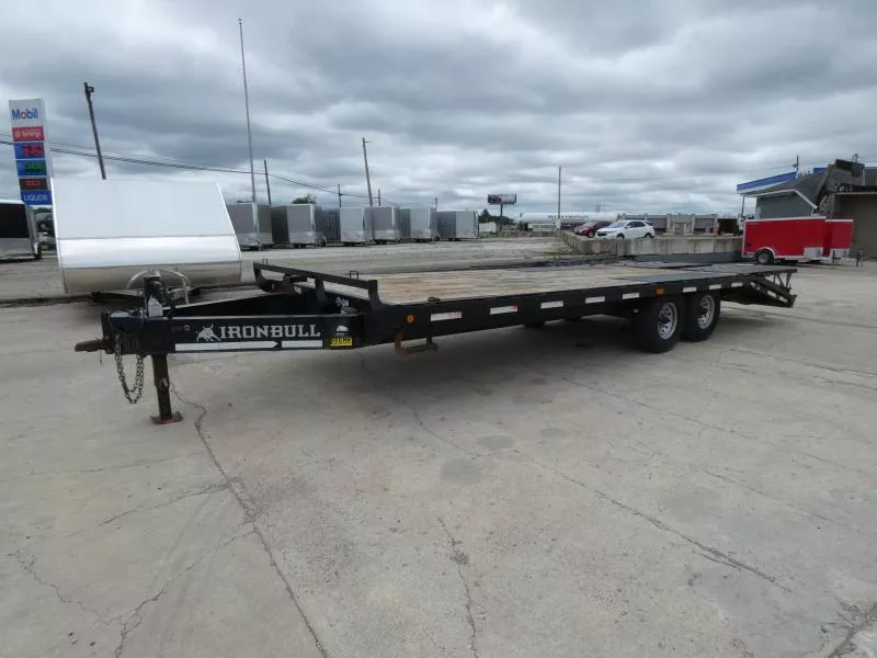 used Equipment / Flatbed Trailers Iron Bull  for sale, in St. Johns, MI Thumbnail 2