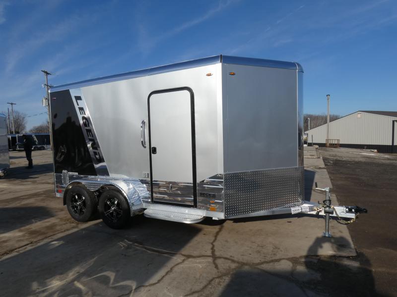 New Legend Deluxe V-Nose 7' X 15' All Aluminum Cargo Trailer -Flexible Financing Options & Low Monthly Payments