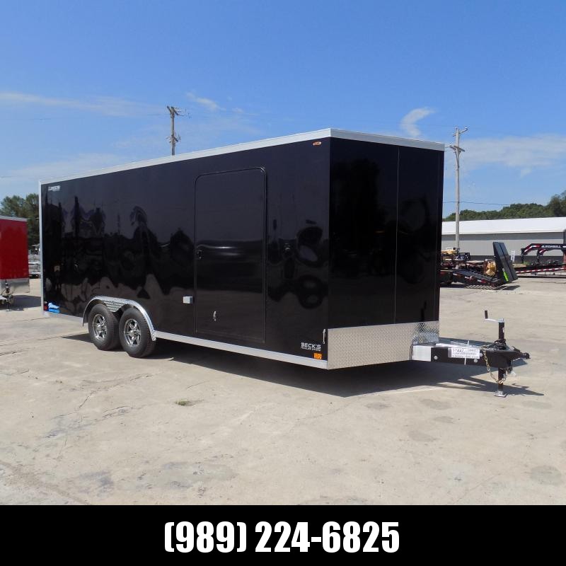 New Legend Thunder 8.5' X 22' Aluminum Enclosed Car Hauler Trailer - 5200# Torsion Axles - Flexible $0 Down Financing Available New Legend Thunder 8.5' X 22' Aluminum Enclosed Car Hauler Trailer - 5200# Torsion Axles - Flexible $0 Down Financing Available