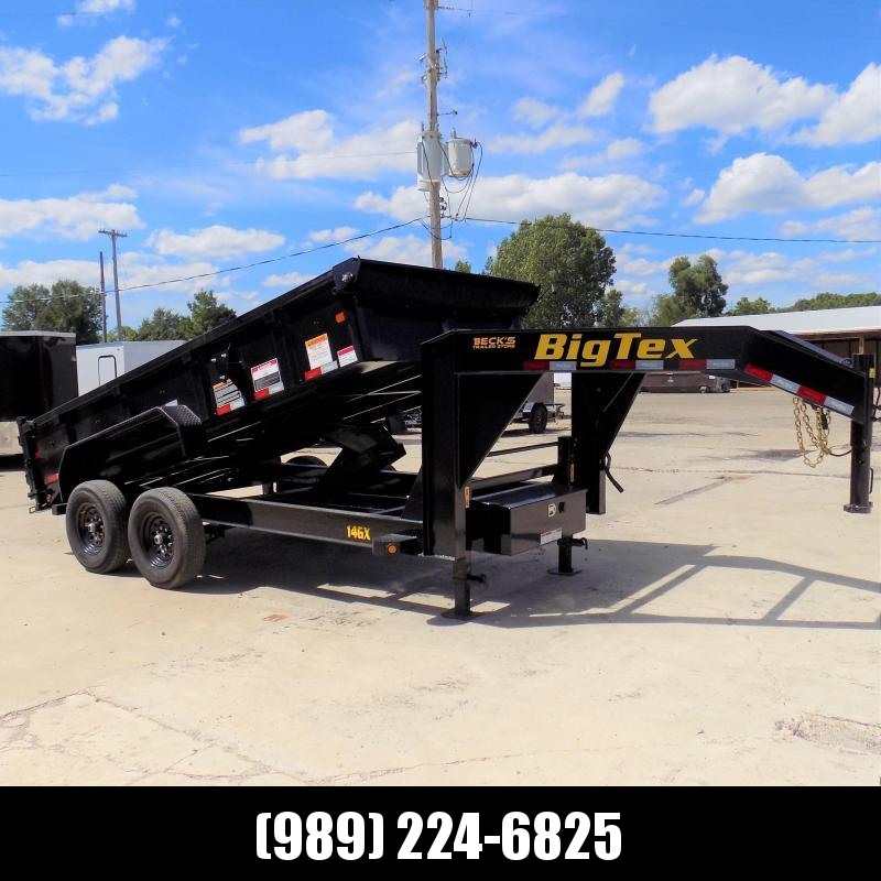 New Big Tex 7' x 14' Gooseneck Dump Trailer For Sale - $0 Down & $139/mo. W.A.C. New Big Tex 7' x 14' Gooseneck Dump Trailer For Sale - $0 Down & $139/mo. W.A.C.