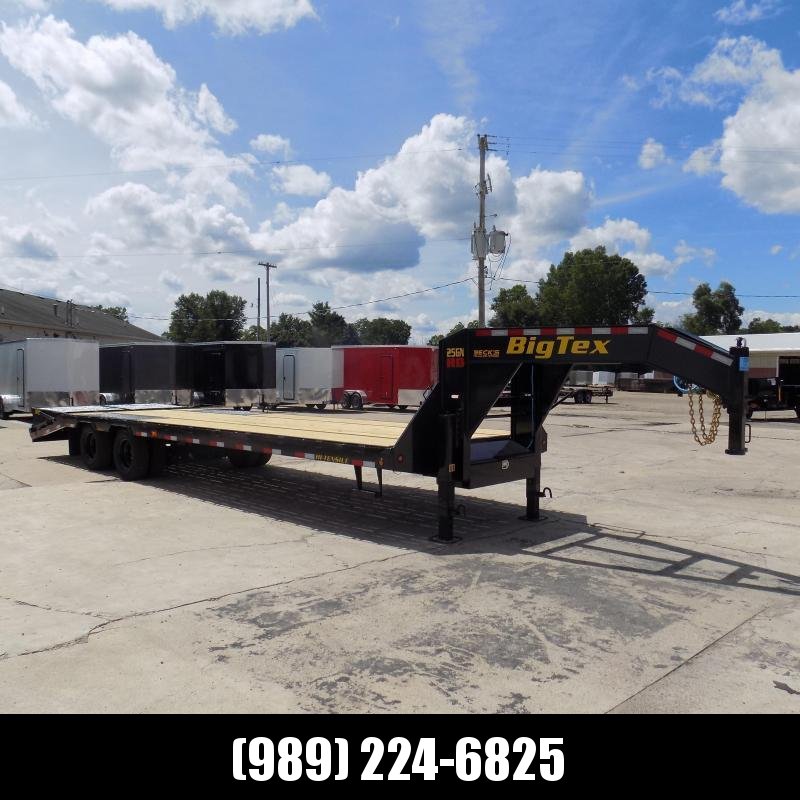New Big Tex 102" x 25' + 5' Gooseneck Trailer w/ 25900# Weight Rating - $0 Down Financing Available New Big Tex 102" x 25' + 5' Gooseneck Trailer w/ 25900# Weight Rating - $0 Down Financing Available