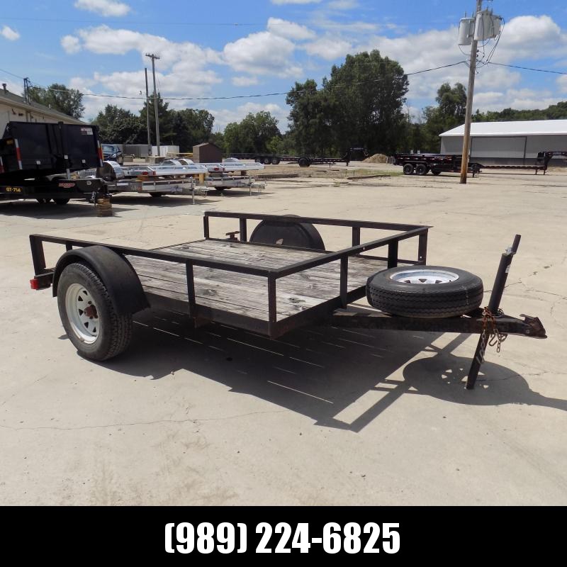 2003 L&O Manufacturing UT6X8SA35 Utility Trailer 2003 L&O Manufacturing UT6X8SA35 Utility Trailer