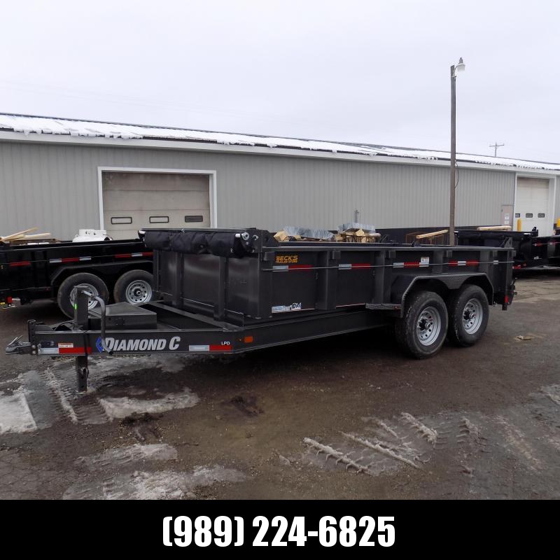 New Diamond C 82" x 14' Low Profile Dump Trailer For Sale - $0 Down & Payments from $133/mo. W.A.C. New Diamond C 82" x 14' Low Profile Dump Trailer For Sale - $0 Down & Payments from $133/mo. W.A.C.