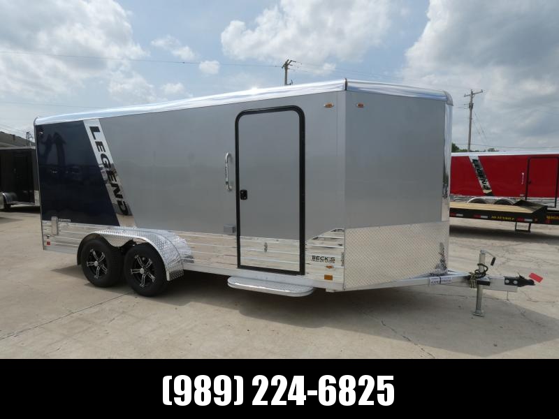 New Legend Deluxe V Nose 7' X 19' All Aluminum Cargo Trailer - $0 Down & Flexible Financing Options Available W.A.C New Legend Deluxe V Nose 7' X 19' All Aluminum Cargo Trailer - $0 Down & Flexible Financing Options Available W.A.C