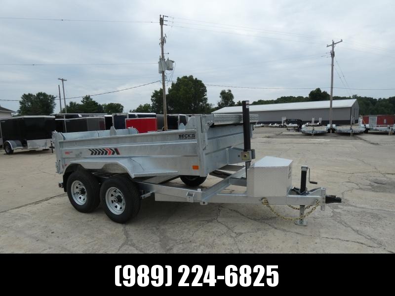 New Galvanized 6' x 10' Dump Trailer with Telescopic Lift - Corrosion Resistant -Flexible Financing Options & Low Monthly Payments New Galvanized 6' x 10' Dump Trailer with Telescopic Lift - Corrosion Resistant -Flexible Financing Options & Low Monthly Payments