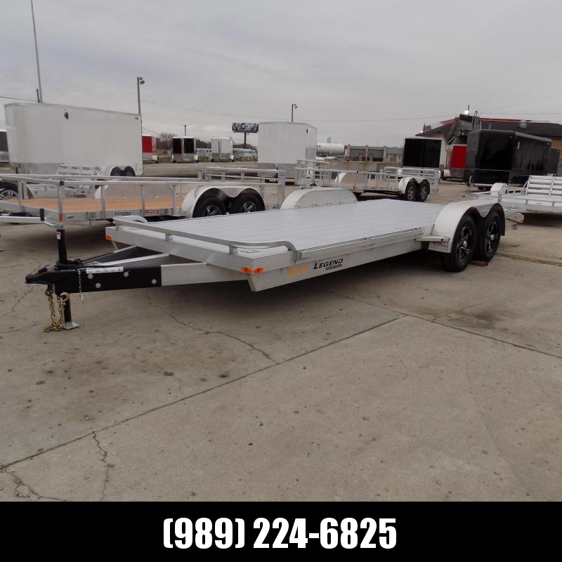 New Legend 7' x 20' Aluminum Open Car Hauler - Torsion Axles - - $0 Down Financing Available New Legend 7' x 20' Aluminum Open Car Hauler - Torsion Axles - - $0 Down Financing Available