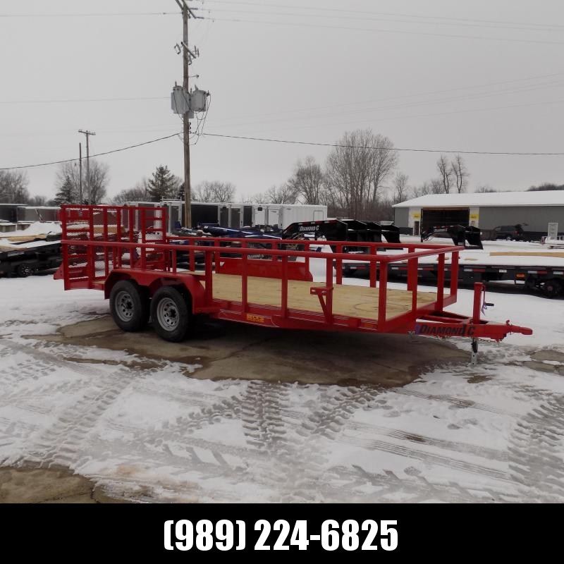 New Diamond C Trailers 7' x 18' Heavy Duty Utility Trailers - 5200# Axles - $0 Down & Payments From $119/mo. W.A.C. New Diamond C Trailers 7' x 18' Heavy Duty Utility Trailers - 5200# Axles - $0 Down & Payments From $119/mo. W.A.C.