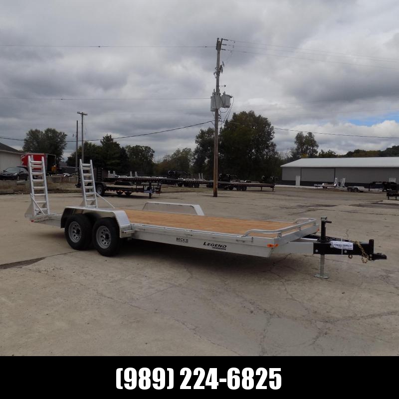 New Legend 7' x 20' Aluminum Equipment Trailer For Sale - $0 Down & Payments from $129/mo. W.A.C New Legend 7' x 20' Aluminum Equipment Trailer For Sale - $0 Down & Payments from $129/mo. W.A.C