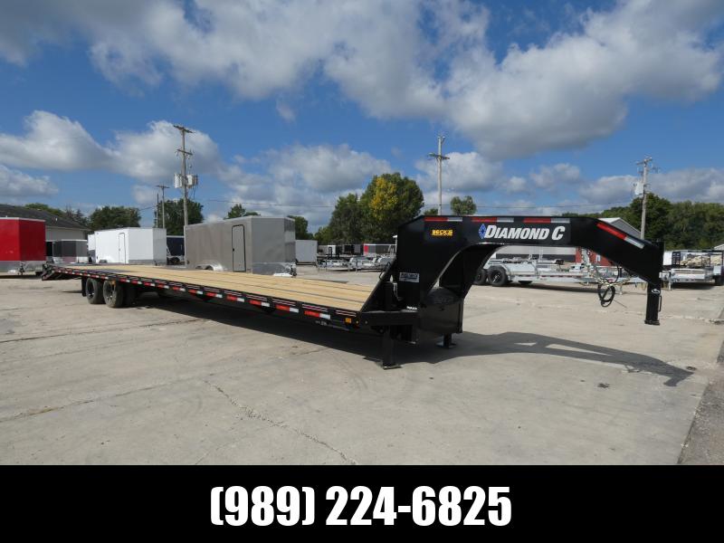 New Diamond C Trailers 102" x 44' Gooseneck Equipment Trailer -Flexible Financing Options & Low Monthly Payments  6d72f9f741ee48472fde6e3334c0cdaa