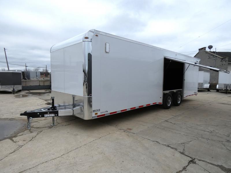 New Legend Trailmaster Race Series 8.5' X 28' All Aluminum Enclosed Car Hauler Trailer - Tandem 7,000# Torsion Axles - Flexible Financing Options & Low Monthly Payments 