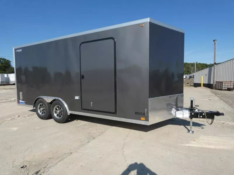 New Legend Thunder 8.5' x 20' Aluminum Enclosed Car Hauler Trailer for Sale - 5200# Torsion Axles - Flexible Financing Options & Low Monthly Payments 
