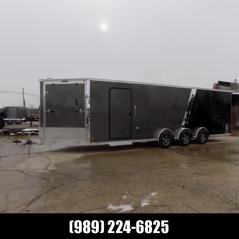 New Legend Explorer 7.5' x 31' Snowmobile Trailer - New 7.5' Wide Model Has NO Interior Wheel Wells! Flexible Financing Options Available New Legend Explorer 7.5' x 31' Snowmobile Trailer - New 7.5' Wide Model Has NO Interior Wheel Wells! Flexible Financing Options Available