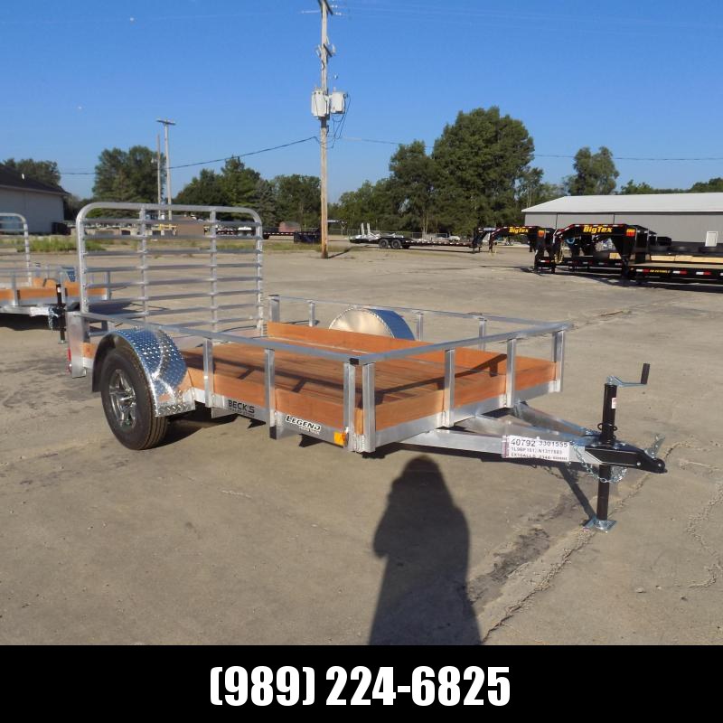 New Legend 6' x 10' Aluminum Utility Trailer For Sale - $0 Down & Payments From $73/mo. W.A.C. New Legend 6' x 10' Aluminum Utility Trailer For Sale - $0 Down & Payments From $73/mo. W.A.C.