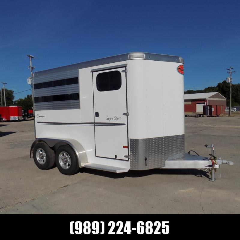 New Sundowner Aluminum Super Sport Bumper Pull 2 Horse Slant Load - $0 Down Financing Available New Sundowner Aluminum Super Sport Bumper Pull 2 Horse Slant Load - $0 Down Financing Available