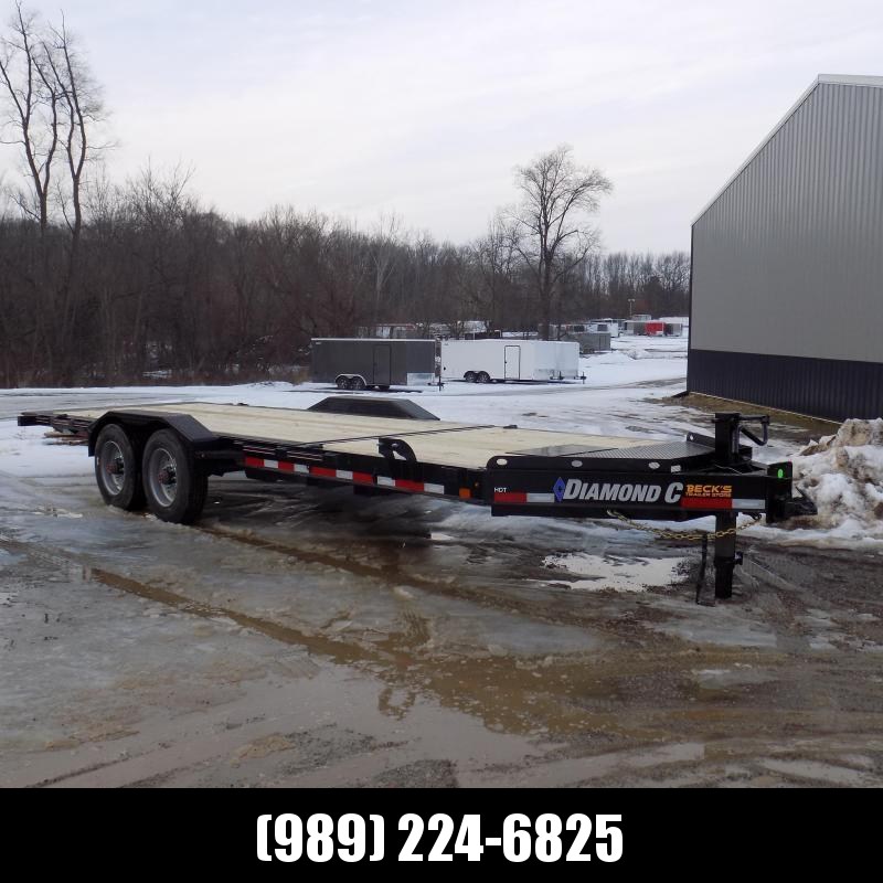 New Diamond C HDT 82" x 22' Tilt Deck Equipment Trailer - 10K Torsion Axles - Flexible $0 Down Financing Options Available New Diamond C HDT 82" x 22' Tilt Deck Equipment Trailer - 10K Torsion Axles - Flexible $0 Down Financing Options Available