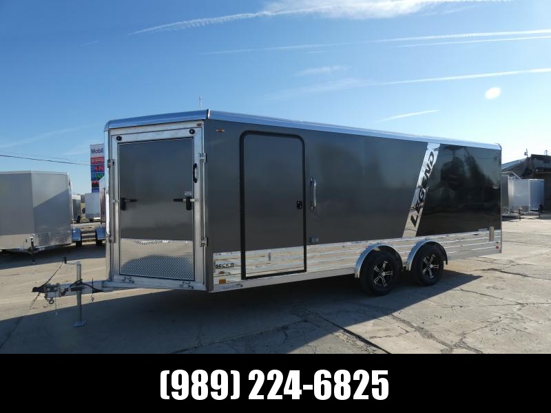 New Legend Deluxe Snow 8' x 24' Snowmobile / All Sport Trailer - Flexible Financing Options & Best Rates New Legend Deluxe Snow 8' x 24' Snowmobile / All Sport Trailer - Flexible Financing Options & Best Rates