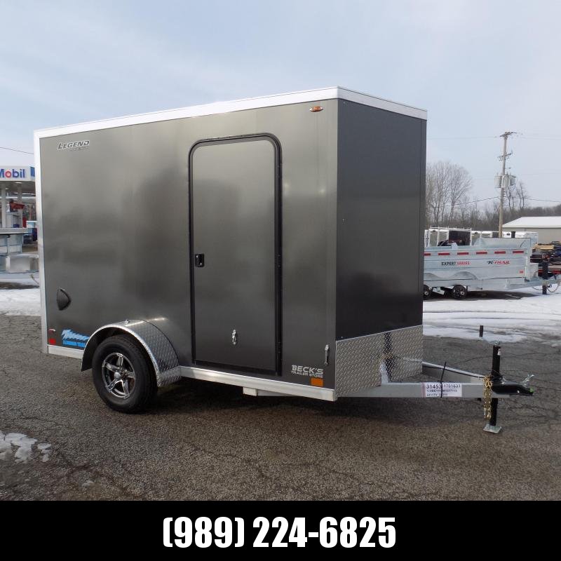 New Legend Thunder 6' x 11' Aluminum Enclosed Cargo Trailer for Sale- $0 Down Payments From $99/Mo W.A.C. New Legend Thunder 6' x 11' Aluminum Enclosed Cargo Trailer for Sale- $0 Down Payments From $99/Mo W.A.C.