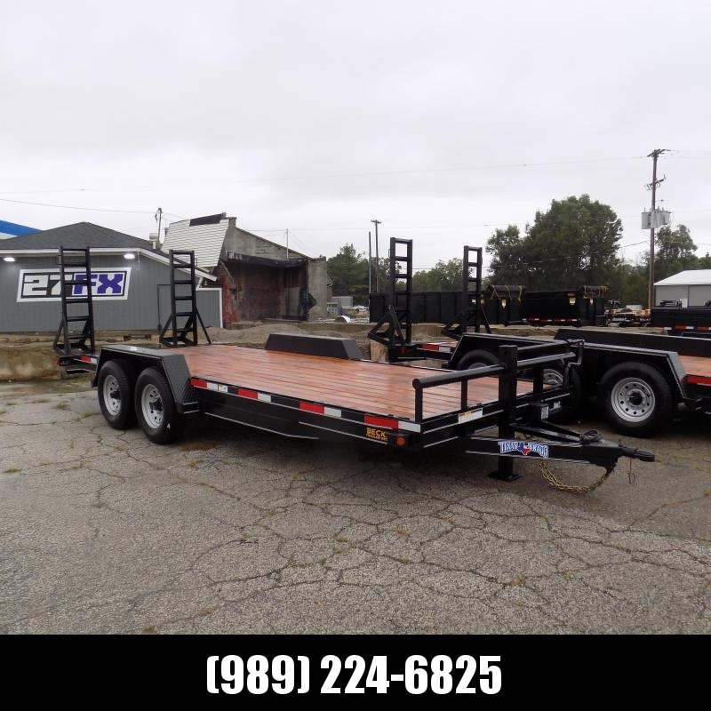 New Texas Bragg Trailer 83" x 20' Open Car Hauler/Equipment Trailer With 7K Axles - $0 Down w/Flexible Financing Available New Texas Bragg Trailer 83" x 20' Open Car Hauler/Equipment Trailer With 7K Axles - $0 Down w/Flexible Financing Available
