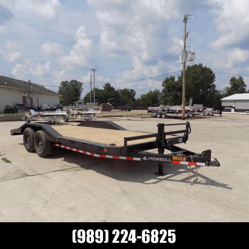 New Iron Bull 102" x 20' Equipment Trailer/Car Hauler - $0 Down With $119/Mo Payments W.A.C. New Iron Bull 102" x 20' Equipment Trailer/Car Hauler - $0 Down With $119/Mo Payments W.A.C.