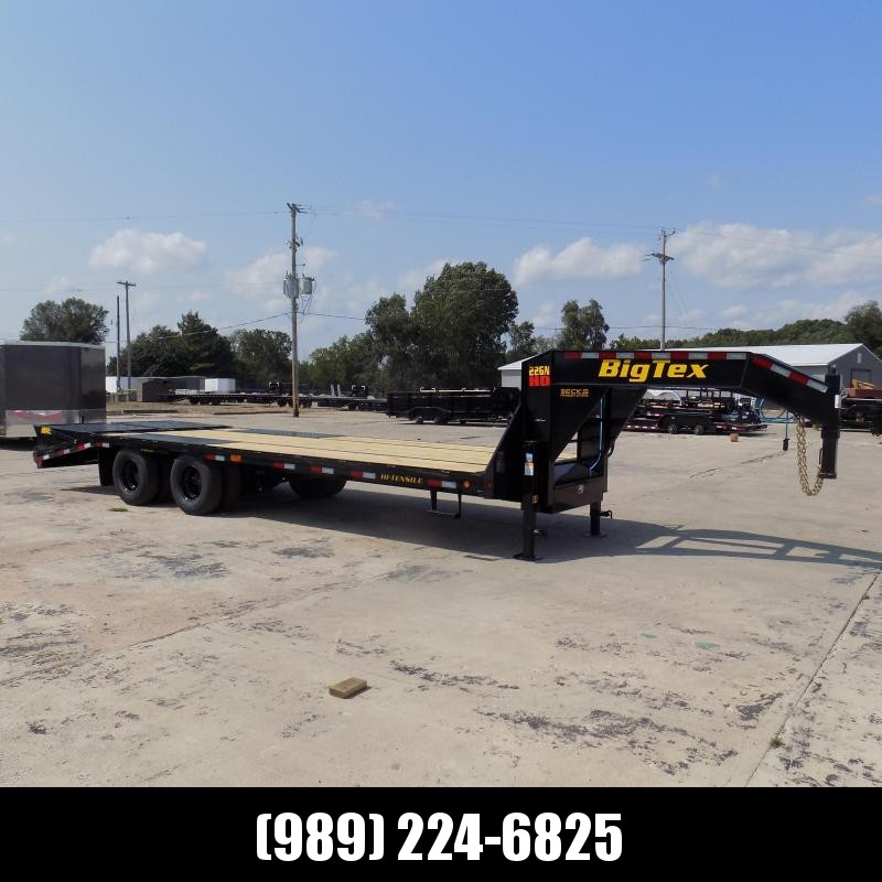 New Big Tex Trailers 102" x 20'+5' Gooseneck Trailer With Mega Ramps - Flexible Financing Available New Big Tex Trailers 102" x 20'+5' Gooseneck Trailer With Mega Ramps - Flexible Financing Available