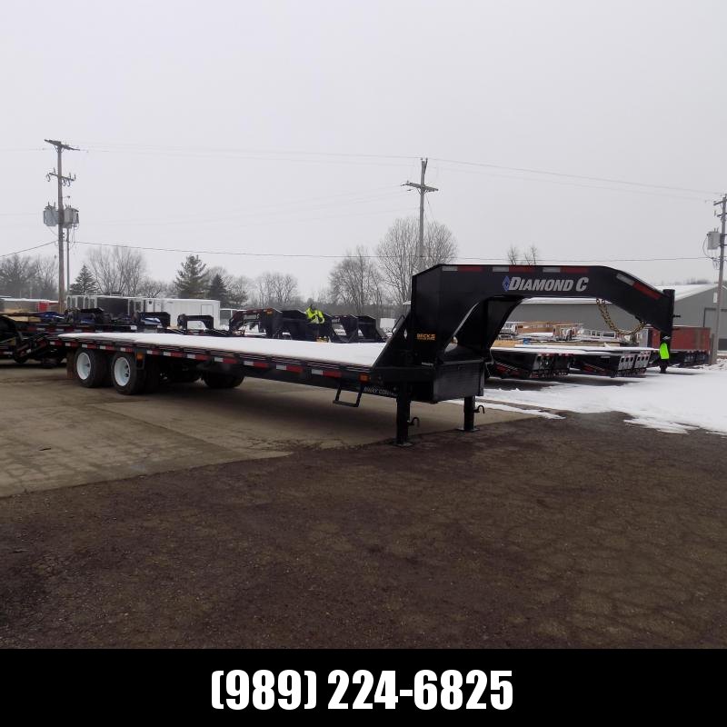 New Diamond C Trailers 102" x 30' Gooseneck Equipment Trailer With 25.9K Weight Rating - $0 Down Financing Available New Diamond C Trailers 102" x 30' Gooseneck Equipment Trailer With 25.9K Weight Rating - $0 Down Financing Available