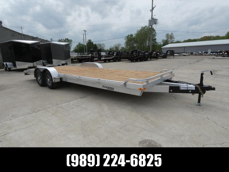 New Legend 7' x 24' Aluminum Open Car Hauler - Flexible Financing Options & Low Monthly Payment New Legend 7' x 24' Aluminum Open Car Hauler - Flexible Financing Options & Low Monthly Payment