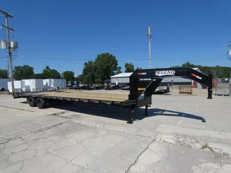 New Legend 102" x 34' Low Pro Gooseneck Equipment Trailer For Sale - Flexible Financing Options & Low Monthly Payments 