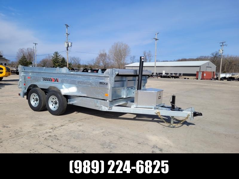 New Galvanized 6' x 12' Dump Trailer with Telescopic Lift - Corrosion Resistant - $0 Down & Flexible Financing Available New Galvanized 6' x 12' Dump Trailer with Telescopic Lift - Corrosion Resistant - $0 Down & Flexible Financing Available