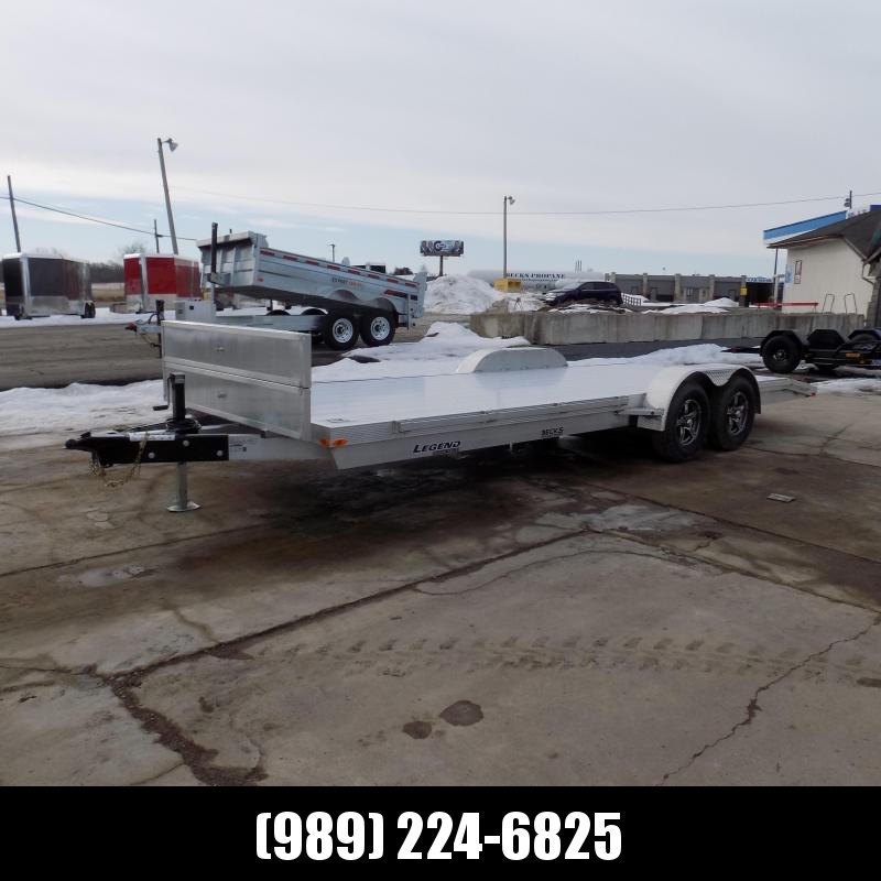 New Legend 7' x 22' Aluminum Open Car Hauler - Torsion Axles - $0 Down & Payments From $117/mo. W.A.C. New Legend 7' x 22' Aluminum Open Car Hauler - Torsion Axles - $0 Down & Payments From $117/mo. W.A.C.