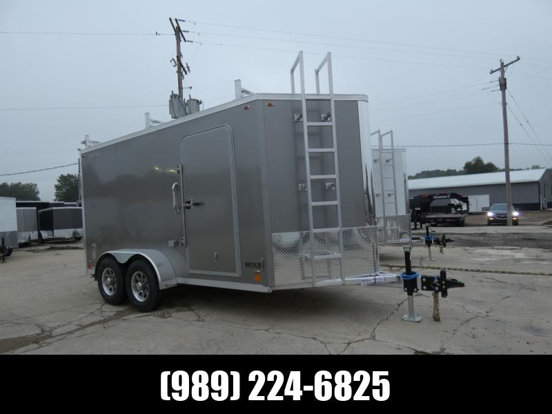 New Legend FTV 7' x 17' Aluminum Enclosed Cargo Trailer -Flexible Financing Options & Low Monthly Payments 