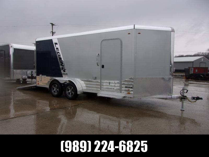 New Legend Deluxe V Nose 7' X 19' All Aluminum Cargo Trailer - $0 Down & Flexible Financing Options Available W.A.C New Legend Deluxe V Nose 7' X 19' All Aluminum Cargo Trailer - $0 Down & Flexible Financing Options Available W.A.C