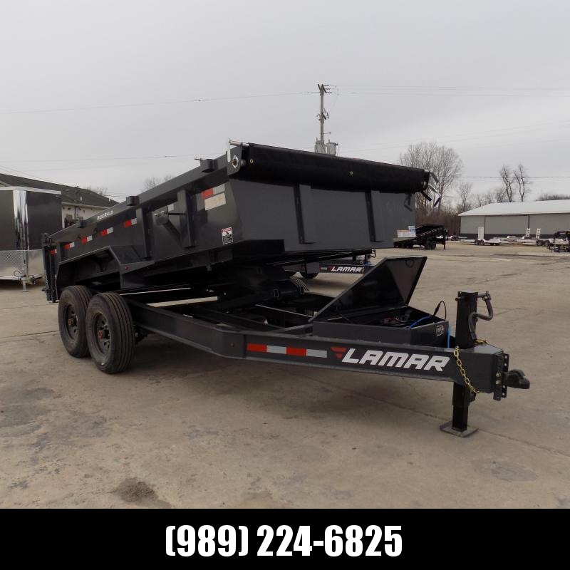 New Lumar 83" x 14' Low Pro Dump Trailer for Sale - $0 Down & Flexible Financing Available New Lumar 83" x 14' Low Pro Dump Trailer for Sale - $0 Down & Flexible Financing Available