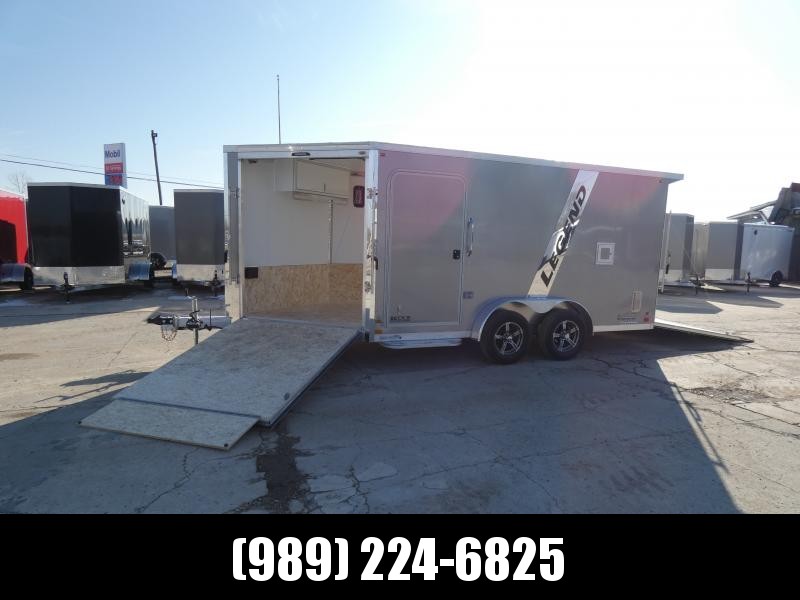 New Legend Explorer 7.5' x 19" Snowmobile Trailer - Only 7.5' Wide Model With NO Interior Wheel Wells! Flexible Financing Options Available New Legend Explorer 7.5' x 19" Snowmobile Trailer - Only 7.5' Wide Model With NO Interior Wheel Wells! Flexible Financing Options Available