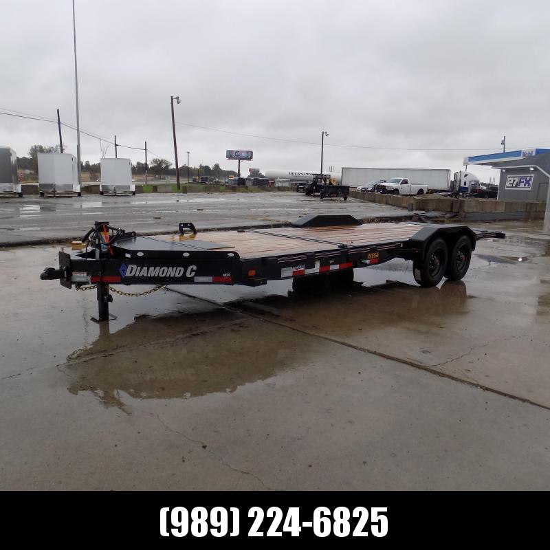 New Diamond C HDT 82" x 22' Tilt Deck Equipment Trailer -10K Torsion Axles - Flexible $0 Down Financing Options Available New Diamond C HDT 82" x 22' Tilt Deck Equipment Trailer -10K Torsion Axles - Flexible $0 Down Financing Options Available