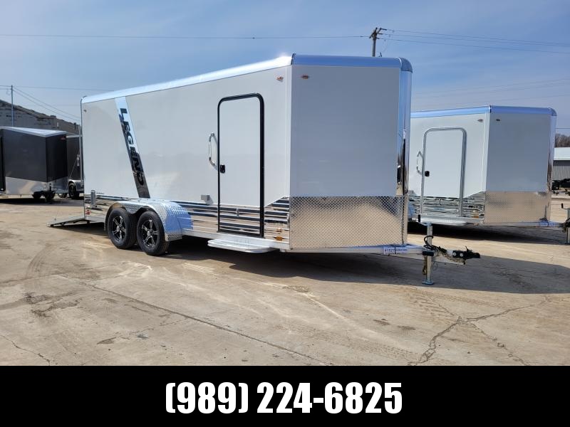 New Legend Deluxe V Nose 7' X 19' All Aluminum Cargo Trailer - $0 Down & Flexible Financing Options Available W.A.C New Legend Deluxe V Nose 7' X 19' All Aluminum Cargo Trailer - $0 Down & Flexible Financing Options Available W.A.C